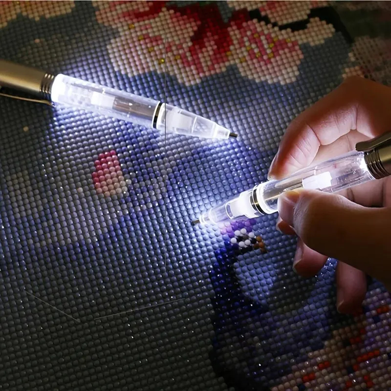 Embroidery Handicraft - LED Light Diamond Painting Pen 1