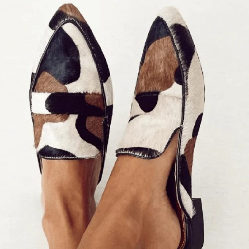 Embroidery Flat Shoes - British Style 2026 Spring and Autumn