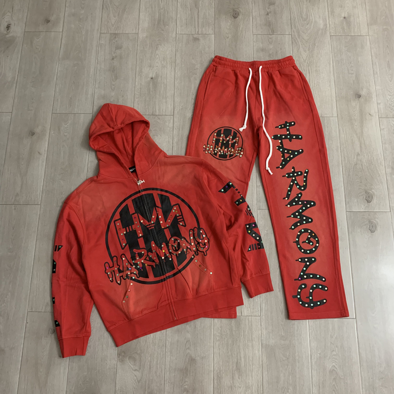 Embroidery Set - Fashion Street Fashion Brand HARMONY Hoodie