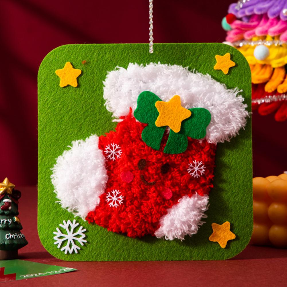 Embroidery Xmas Kits - Craft Kit for Beginners Christmas Embroidery