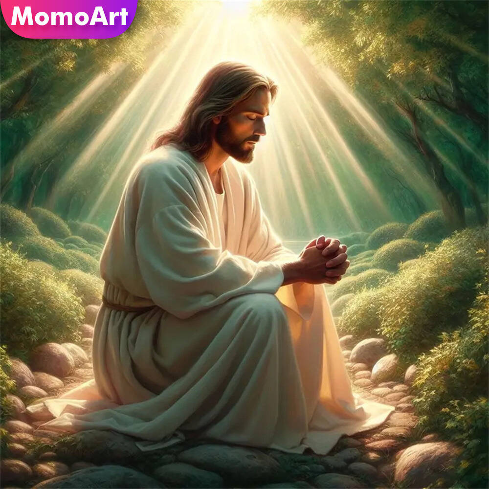 Momoart Religion Diamond Paint - Embroidery Jesus 评论和价格