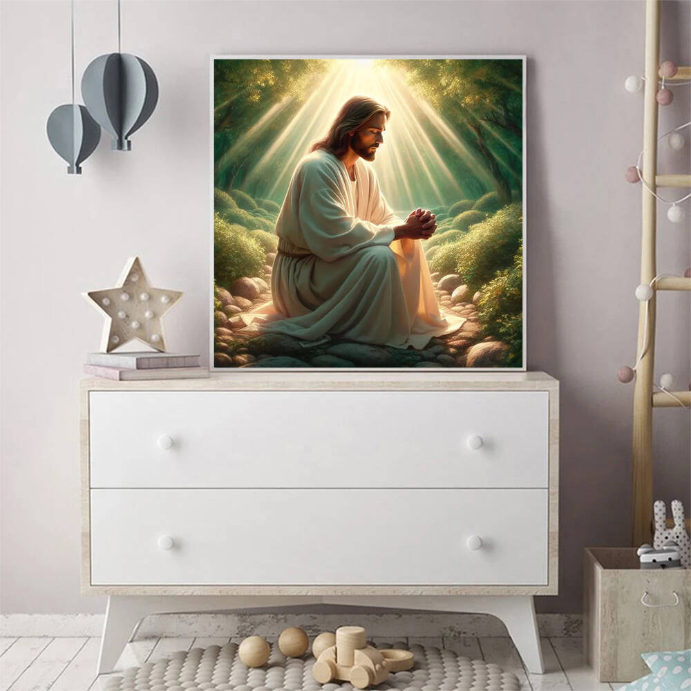 Momoart Religion Diamond Paint - Embroidery Jesus 评论和价格