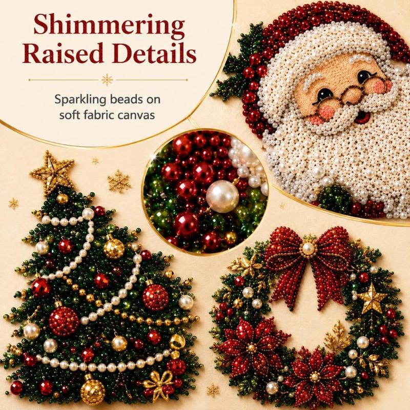 1PC 5D DIY Wall Decor Christma - Embroidery Xmas Kits 评论和价格
