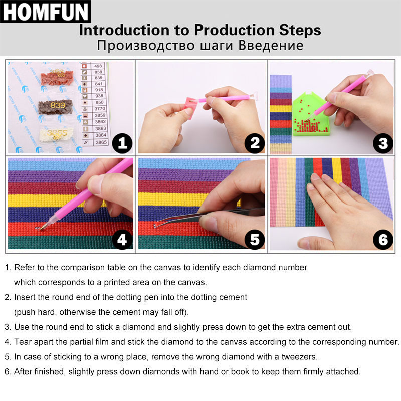 HOMFUN Full Square/Round Drill - Embroidery Jesus 评论和价格