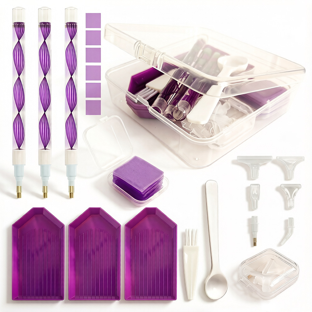 DIY Diamond Painting Tool Kit  - Embroidery Service 评论和价格