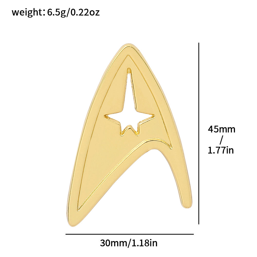 Star Trek Enamel Pins Sci-fi T - Embroidery Garment 评论和价格