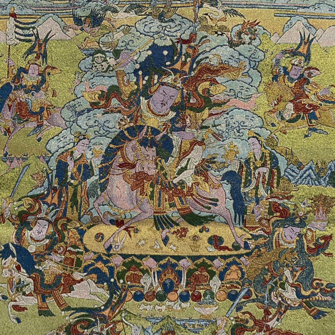 35' Thangka Embroidery Tibetan - Embroidery House 评论和价格