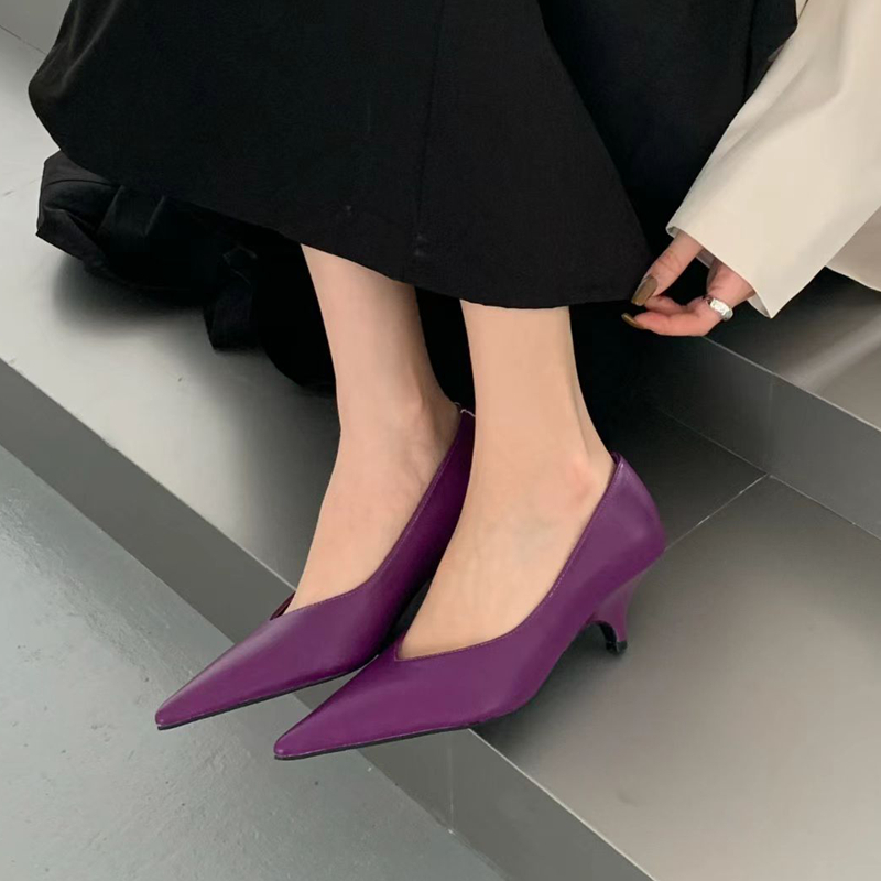 SUOJIALUN 2025 Spring New Bran - Embroidery Flat Shoes 评论和价格