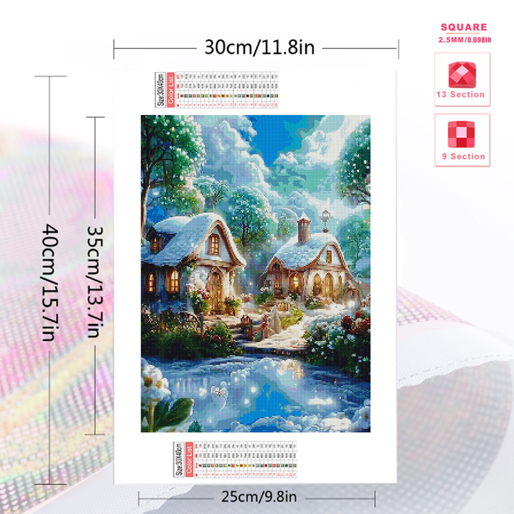 Evershine House Diamond Painti - Embroidery House 评论和价格
