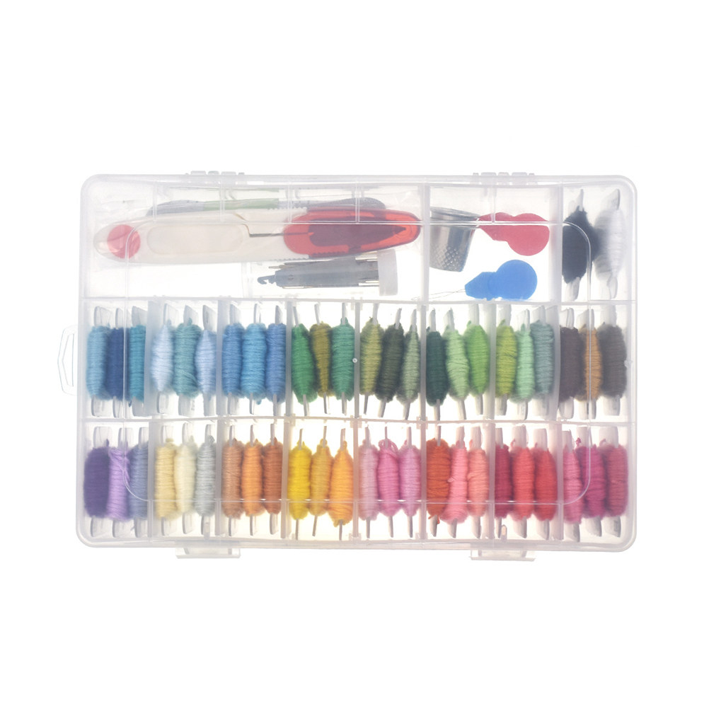50 Assorted Embroidery Kit Sup - Embroidery Stitch 评论和价格