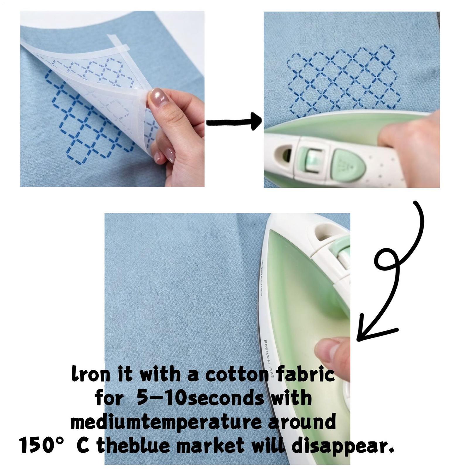 40g/can Heat Erasable Fabric C - Embroidery Free Pattern 评论和价格