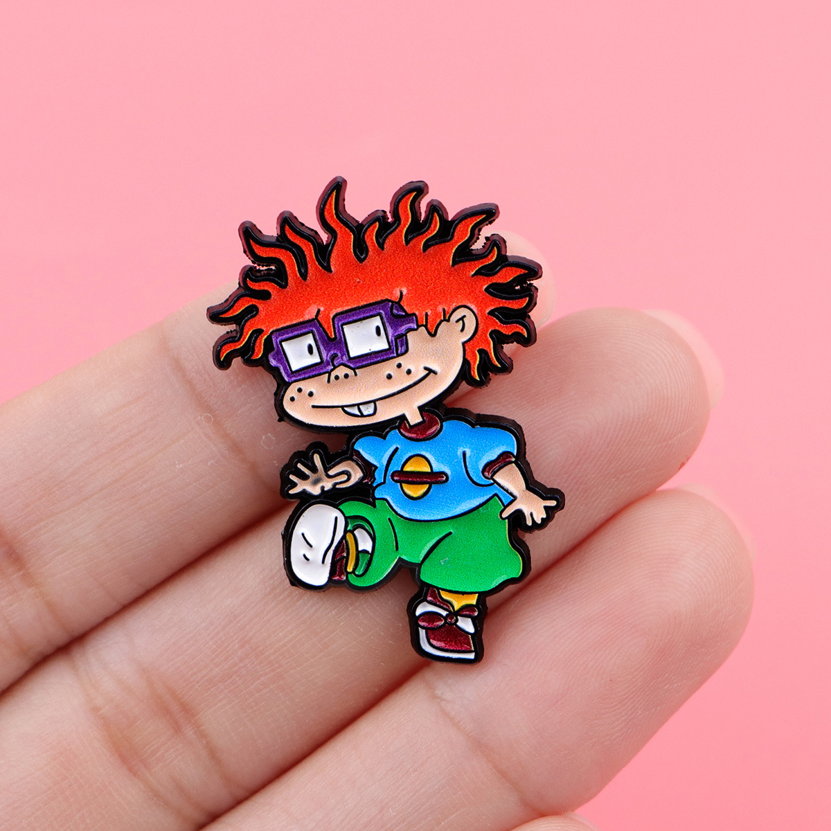 Rugrats brooch pin clothing ba - Embroidery Garment 评论和价格
