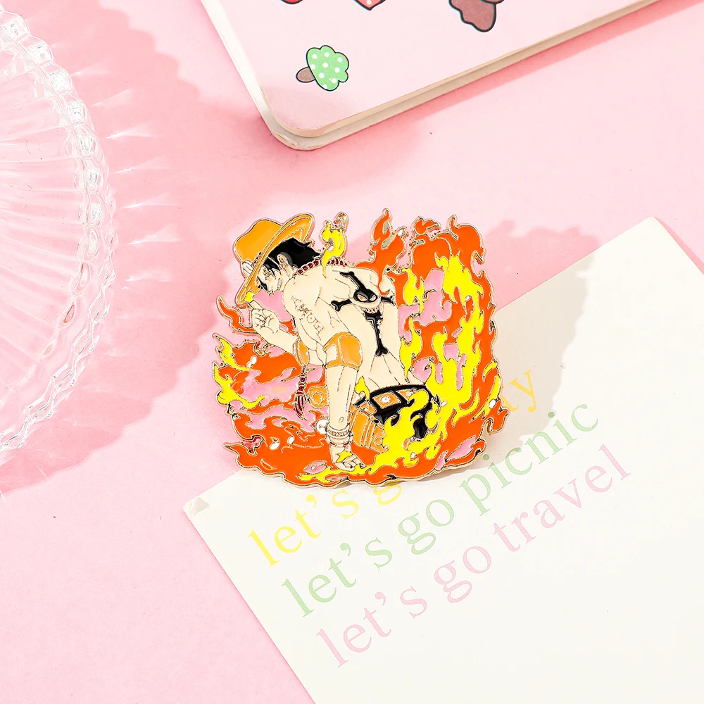 1 Pc Classics Anime Brooch Per - Embroidery Garment 评论和价格