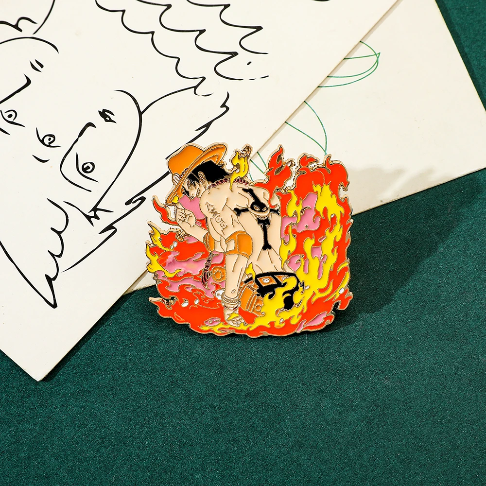 1 Pc Classics Anime Brooch Per - Embroidery Garment 评论和价格