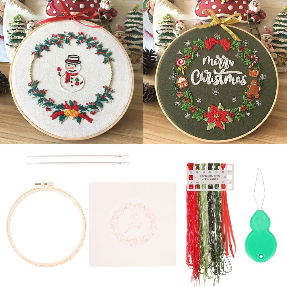 Arts Sewing Accessories Needle - Embroidery Xmas Kits 评论和价格