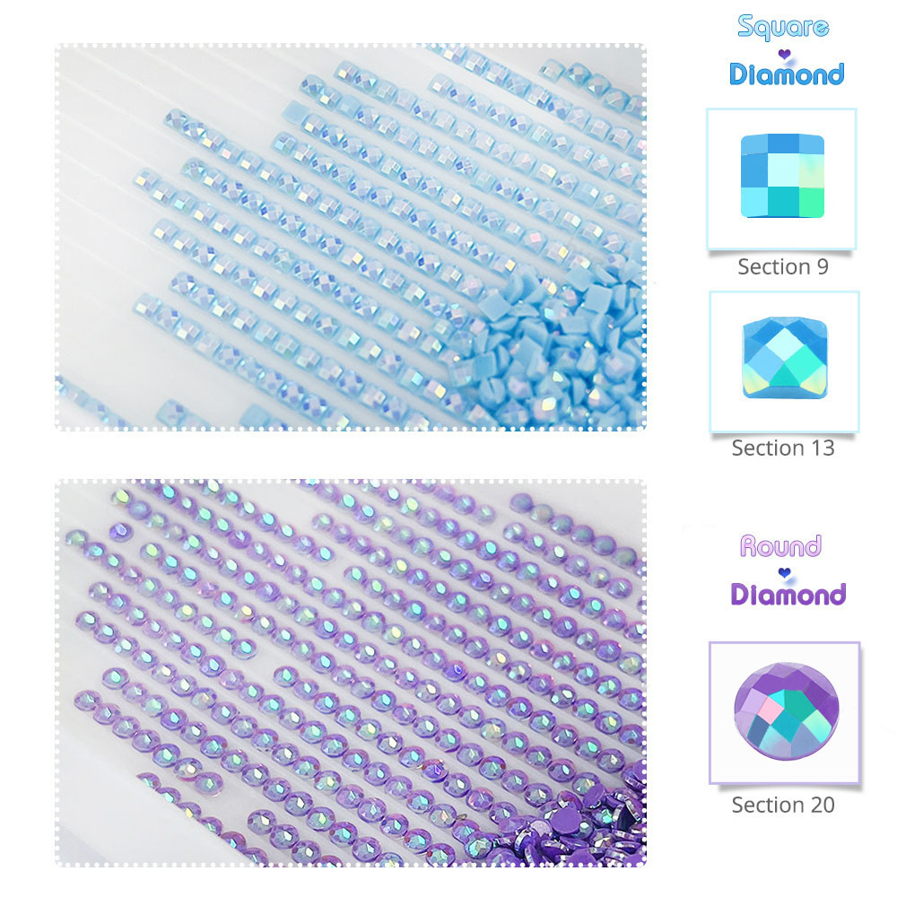 5d Diy AB Drill Diamond Painti - Embroidery House 评论和价格