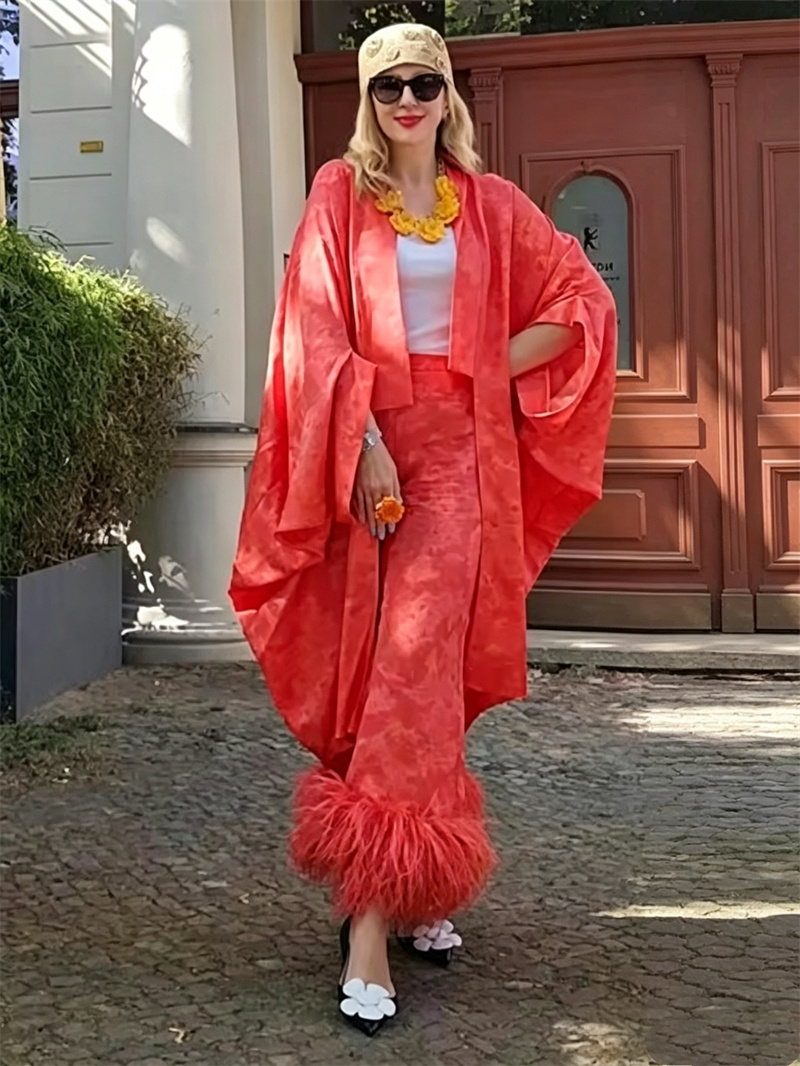 2026 Spring Women's Red Floral - Embroidery A 评论和价格