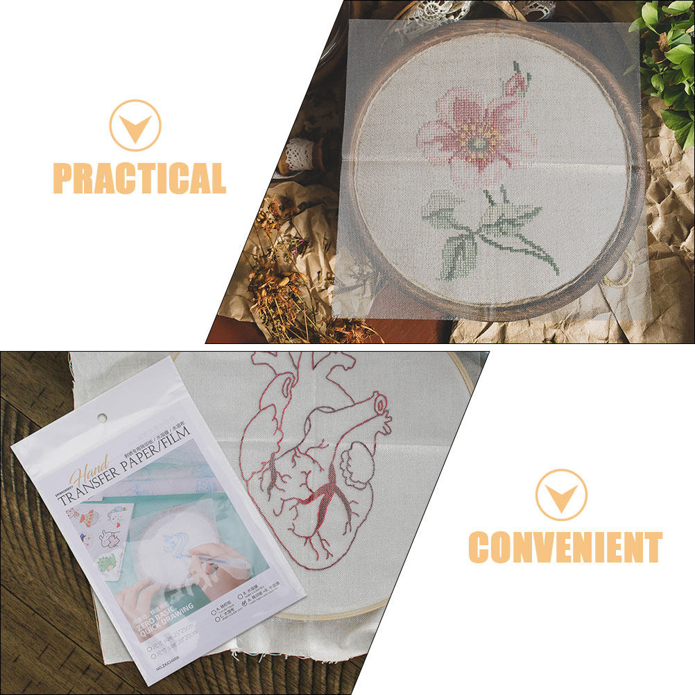 8 Pcs Diy Water Soluble Embroi - Embroidery Free Pattern 评论和价格