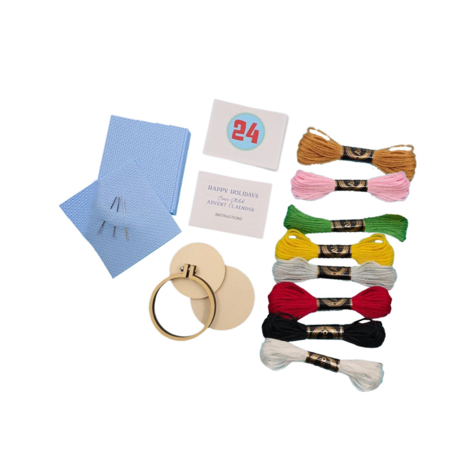 Xmas Stitch Kit, Christmas Adv - Embroidery Xmas Kits 评论和价格