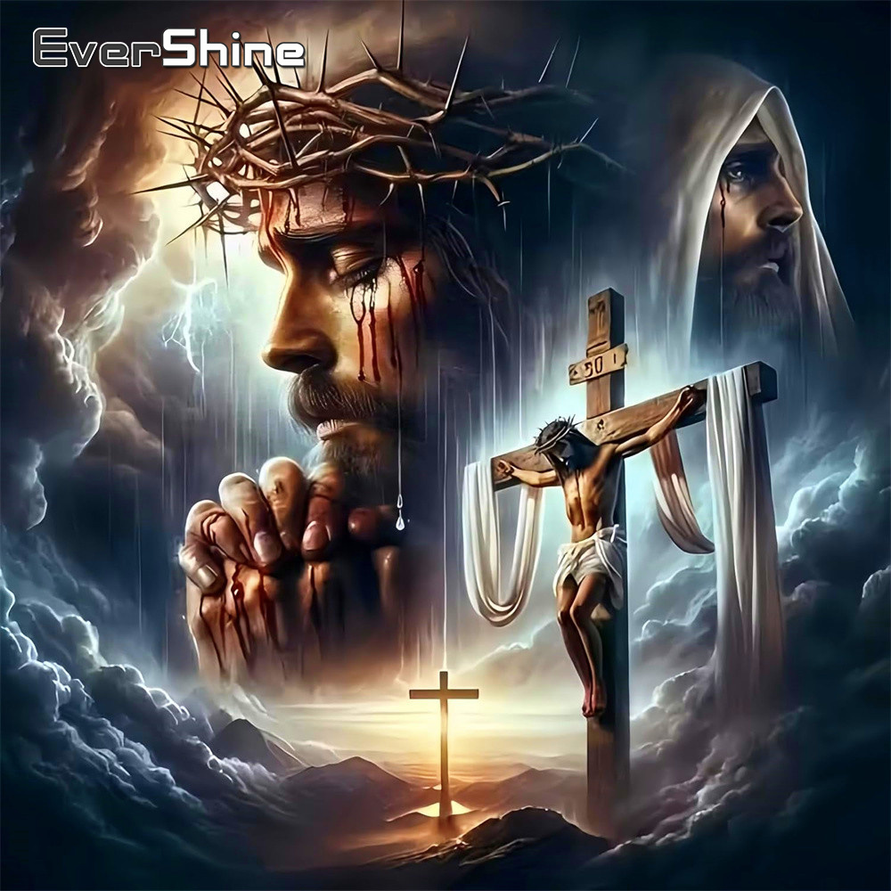 Evershine Diamond Painting Rel - Embroidery Jesus 评论和价格