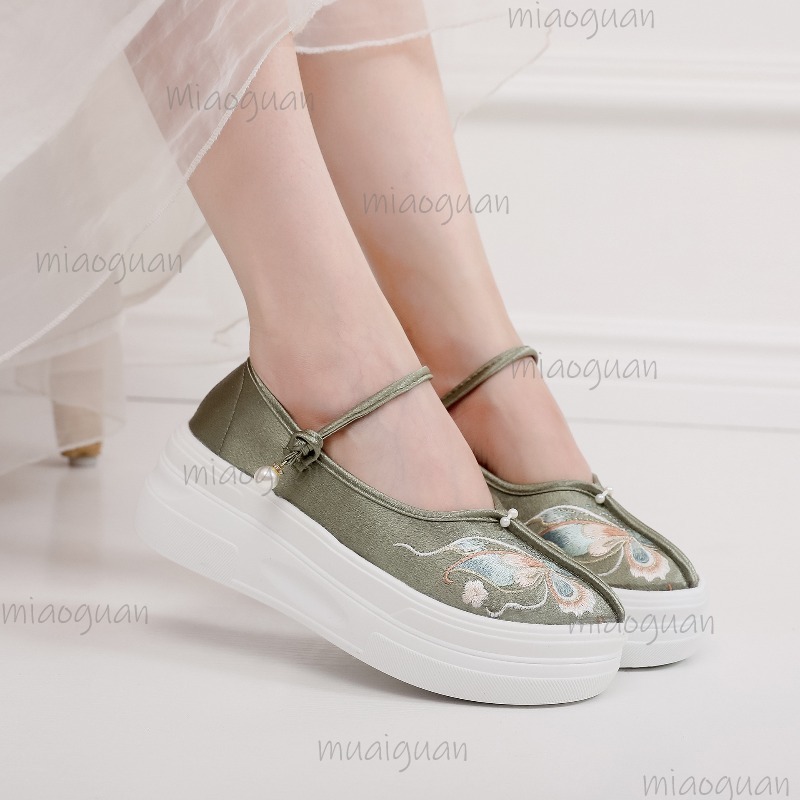 Women's Chinese Style Embroide - Embroidery Shoes 评论和价格