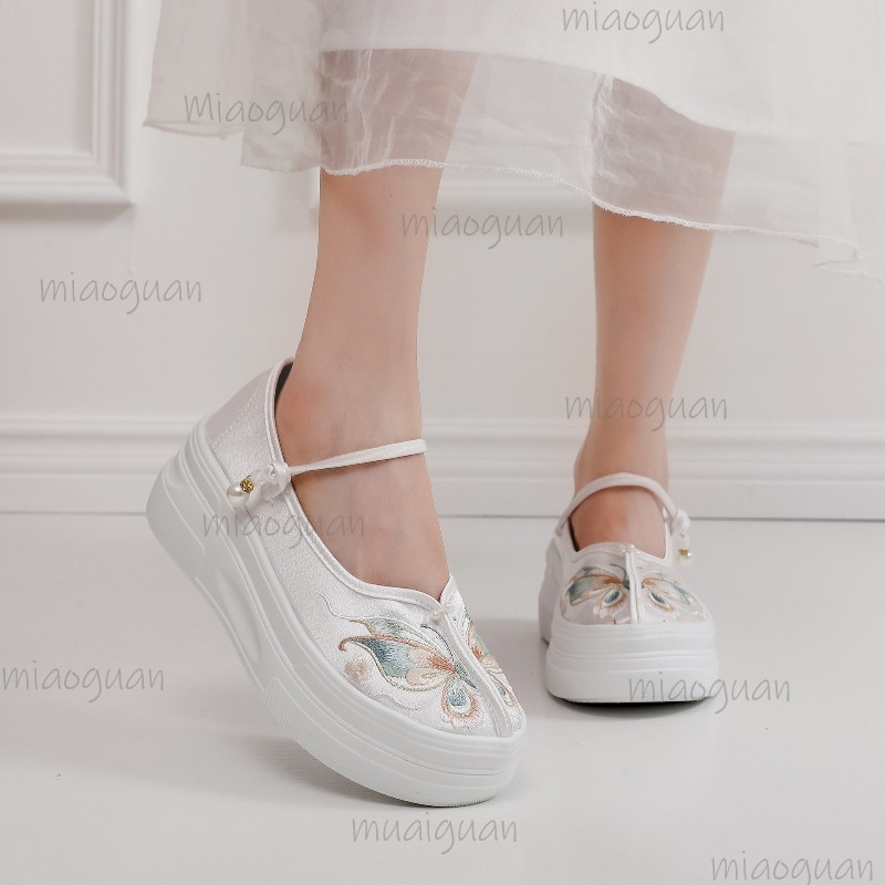Women's Chinese Style Embroide - Embroidery Shoes 评论和价格