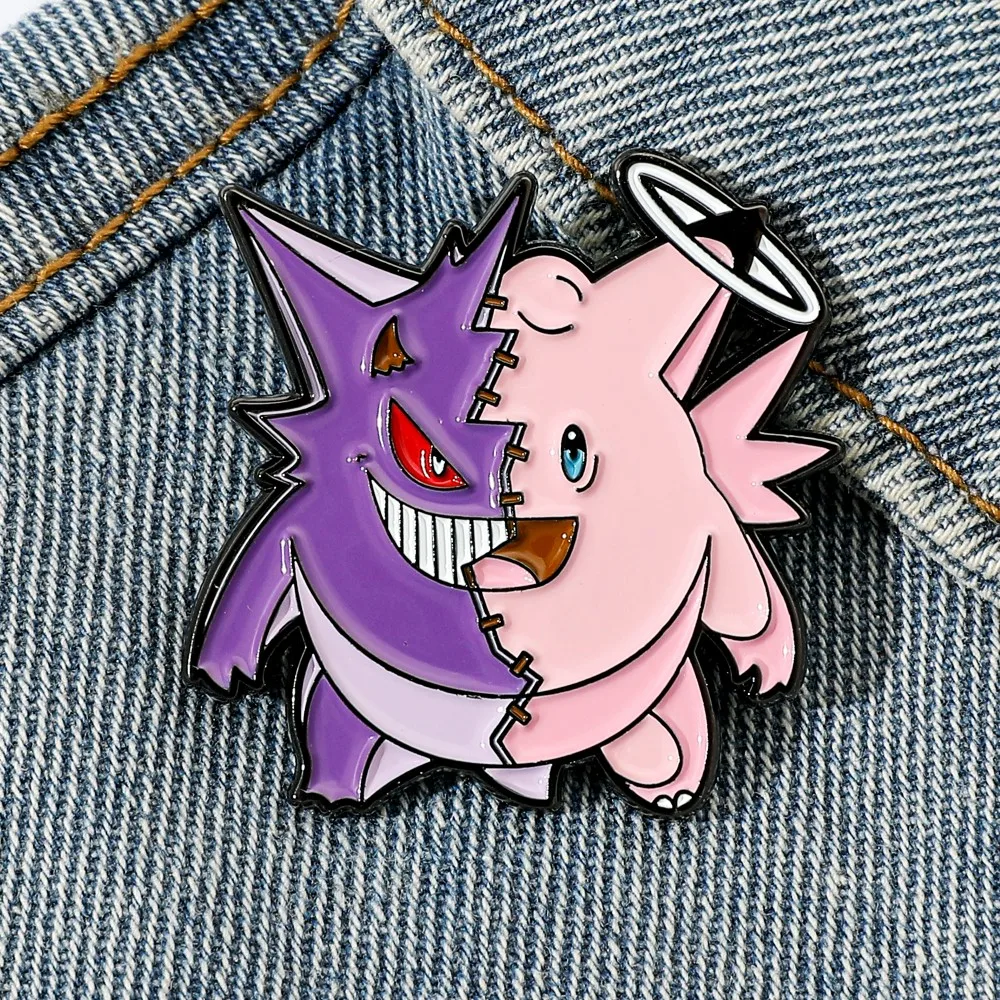 1 Pc Cartoon Jigglypuff Brooch - Embroidery Garment 评论和价格