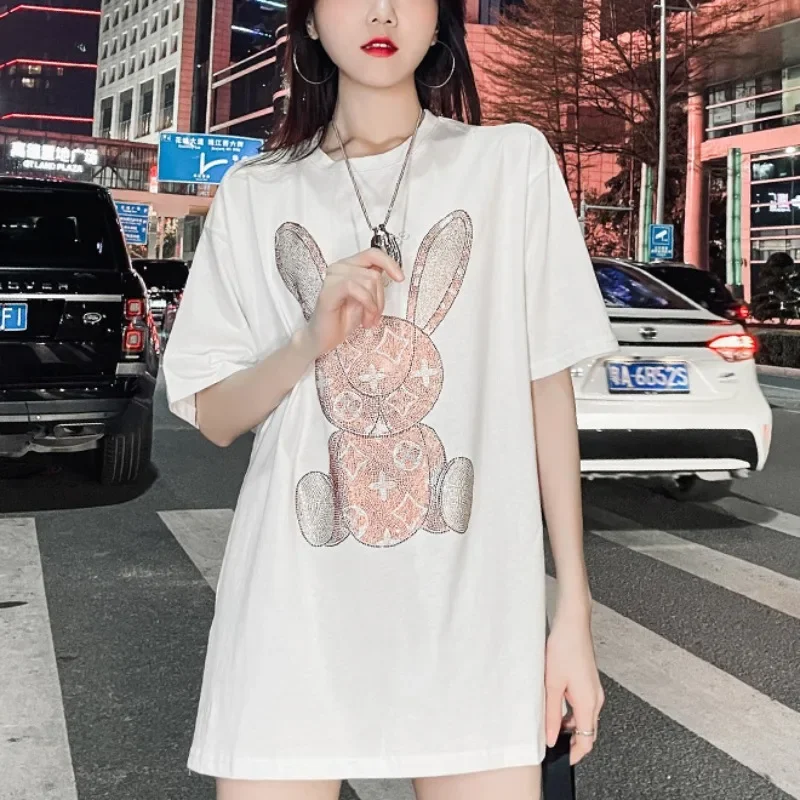 Women's Summer Casual T-Shirt: - Embroidery A 评论和价格