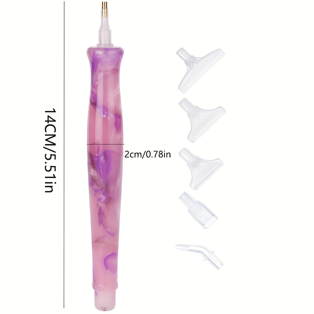 1pc Random Color Resin Retro D - Embroidery Service 评论和价格