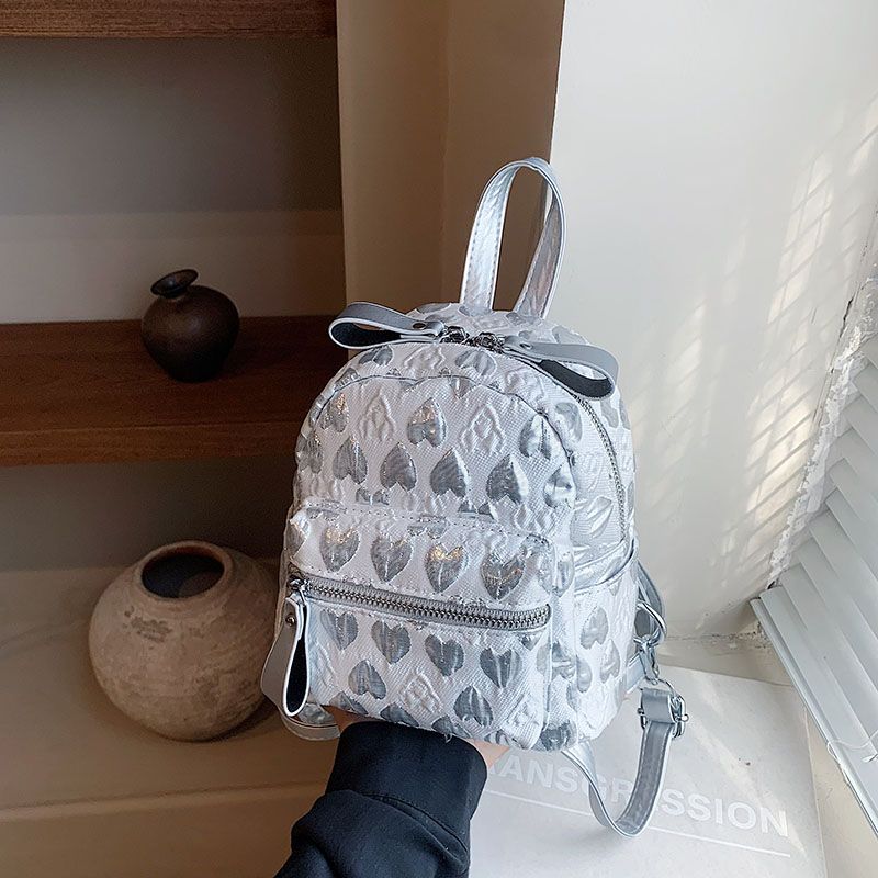 Mini Backpack for Women 2024 N - Embroidery Love 评论和价格