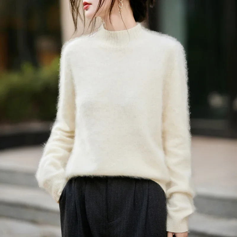 100% Wool Women's Fluffy High  - Embroidery A 评论和价格