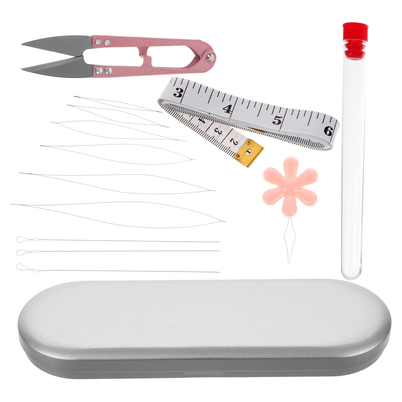 1Set Beading Needle Threader K - Embroidery Beads 评论和价格