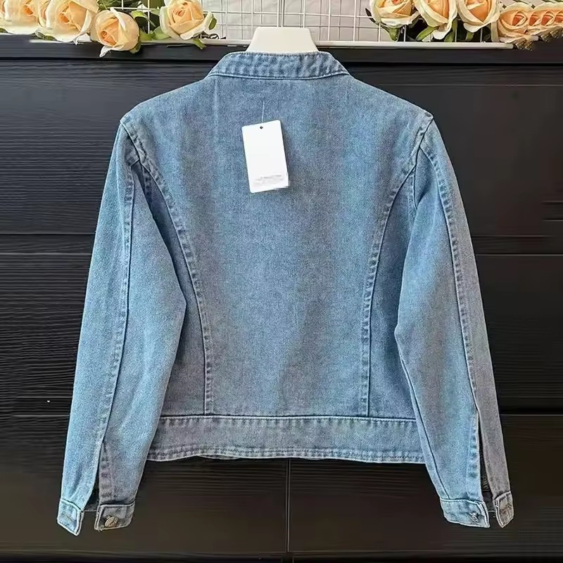 2025 Spring Autumn New Fashion - Embroidery Jacket Jeans 评论和价格