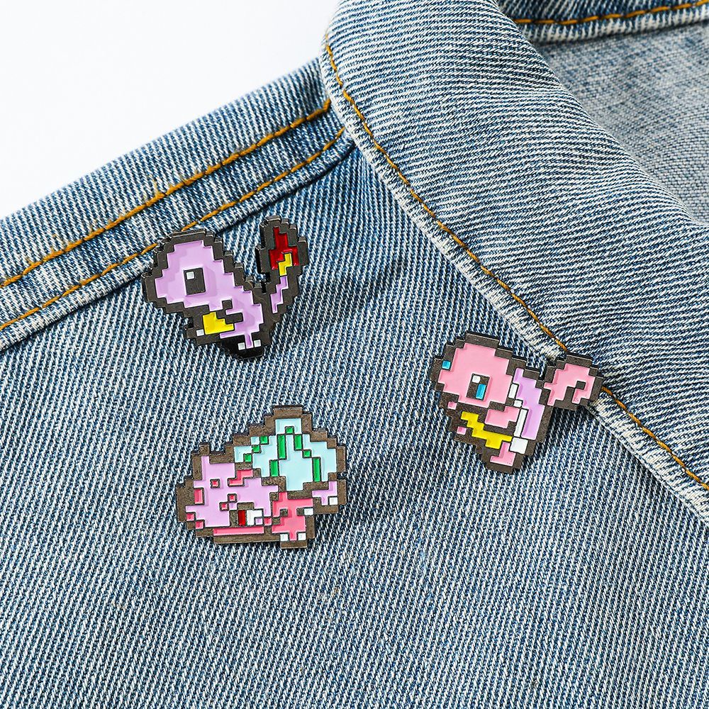 Pixel Mosaic Pokemon Metal Ena - Embroidery Garment 评论和价格