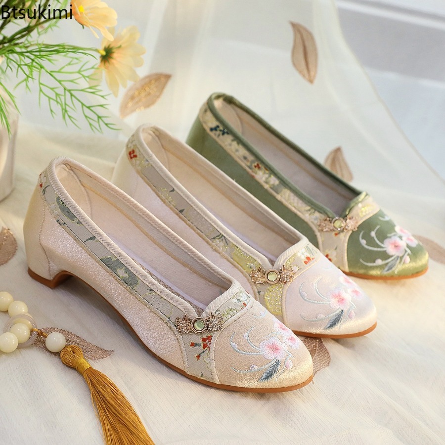 2026 New Women's Shoes Ethnic  - Embroidery Shoes 评论和价格