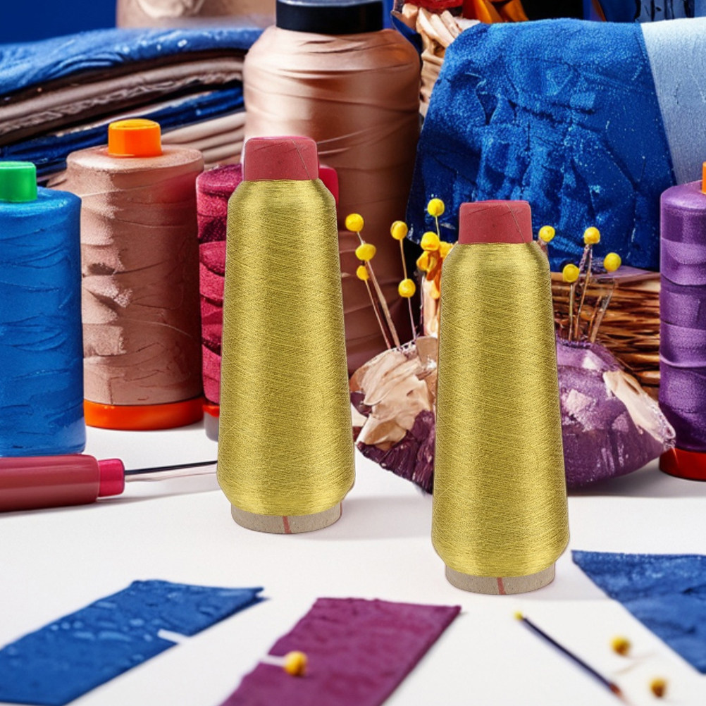 2 Rolls Premium Golden Metalli - Embroidery Stitch 评论和价格