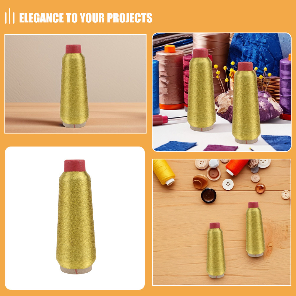 2 Rolls Premium Golden Metalli - Embroidery Stitch 评论和价格