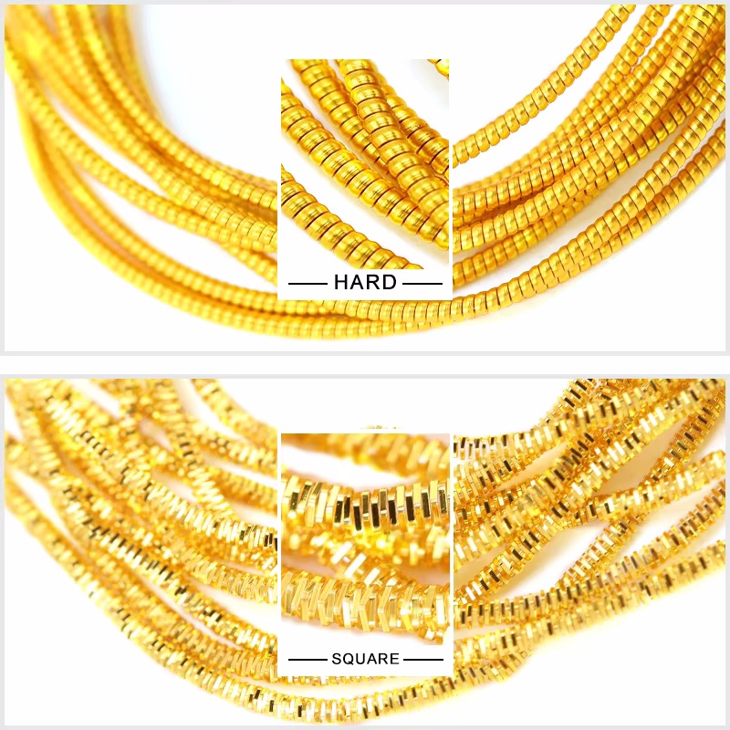 2.6M 1-1.5mm Bullion Wire Fren - Embroidery Handicraft 评论和价格