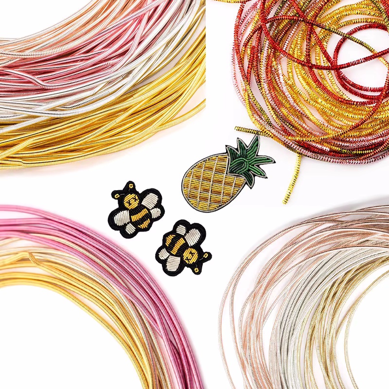 2.6M 1-1.5mm Bullion Wire Fren - Embroidery Handicraft 评论和价格
