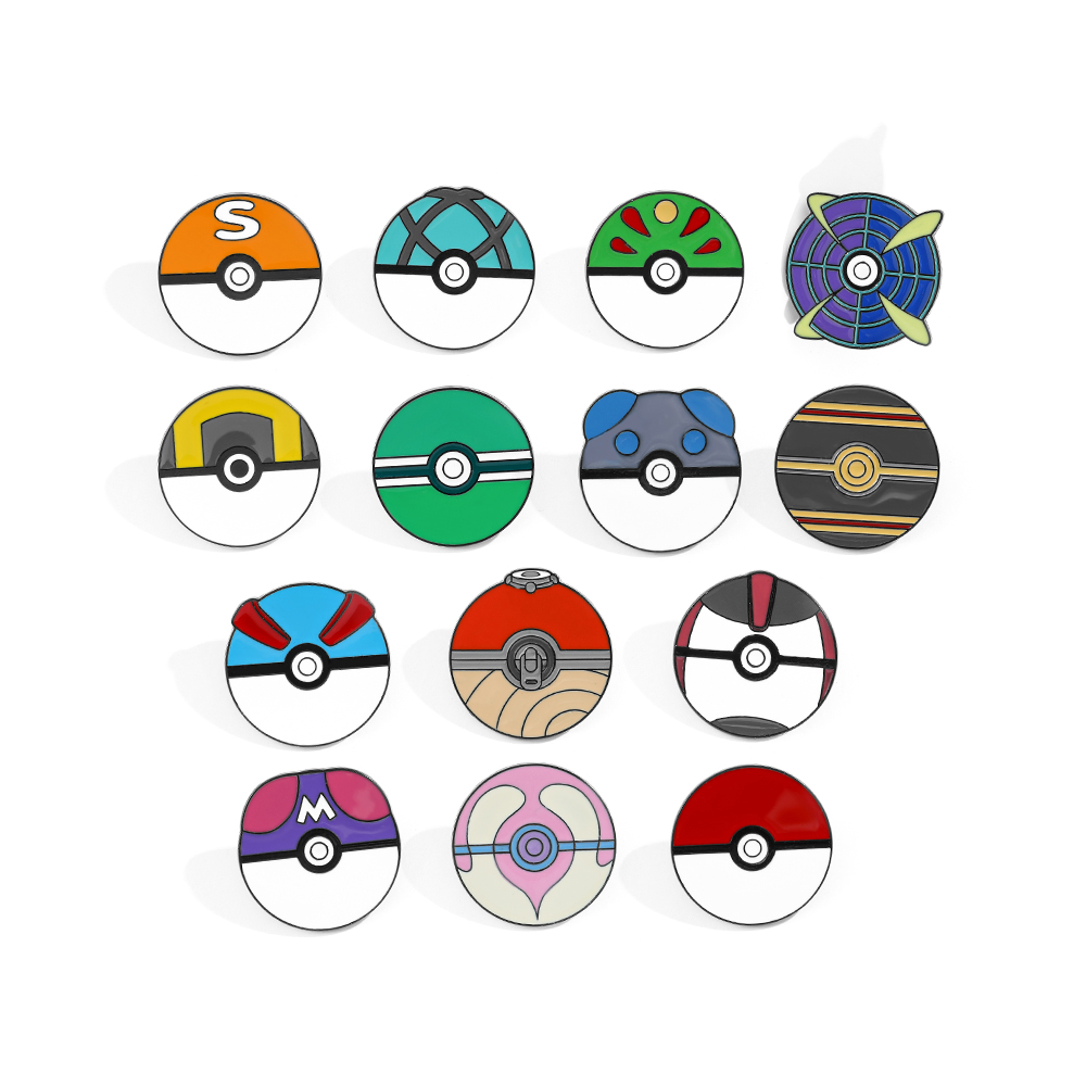 14 Pcs Cartoon Brooch Minimali - Embroidery Garment 评论和价格