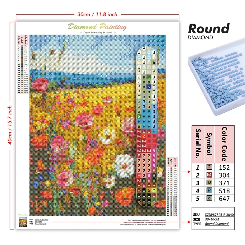 5D Diamond Painting Kit The Vi - Embroidery Jesus 评论和价格