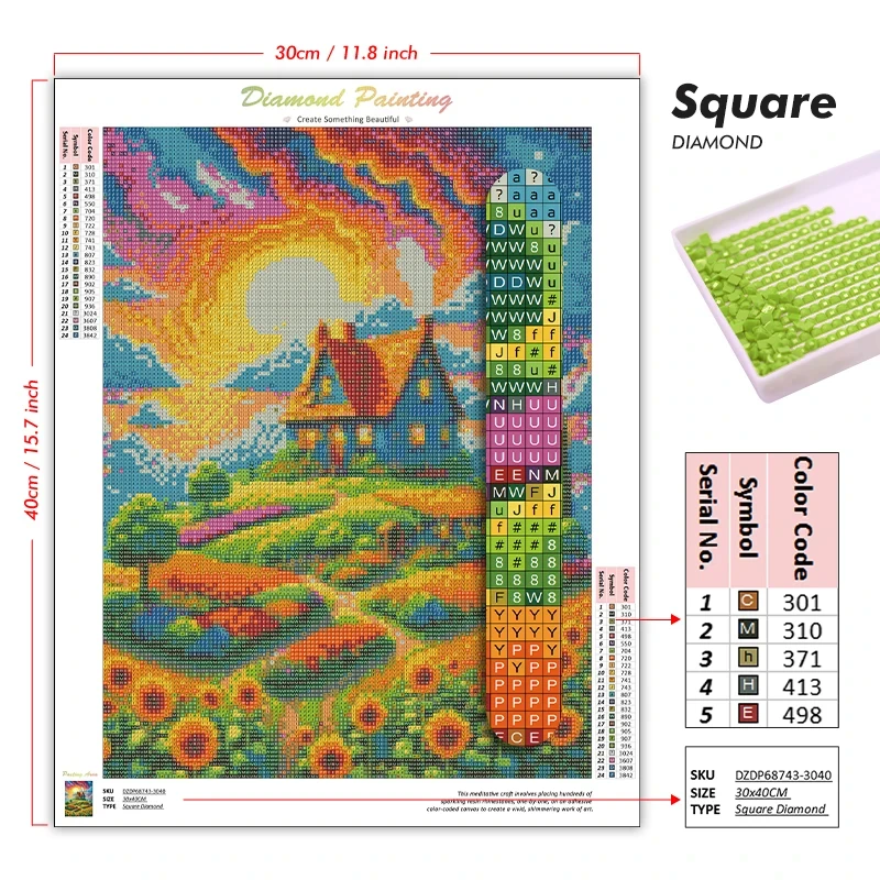 5D Diamond Painting Kit The Vi - Embroidery Jesus 评论和价格