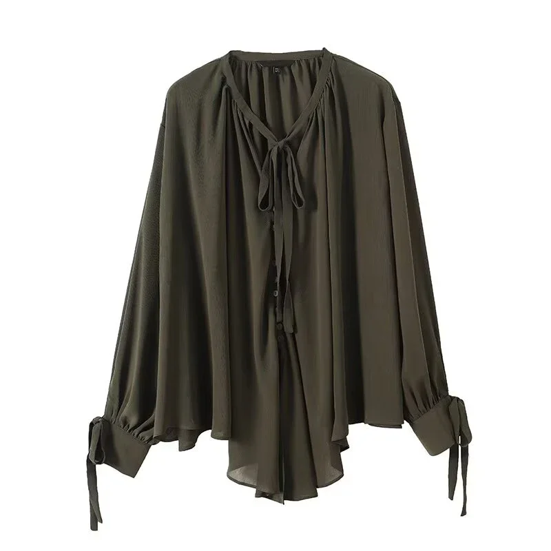 2025 French Style Women's Shir - Embroidery A 评论和价格