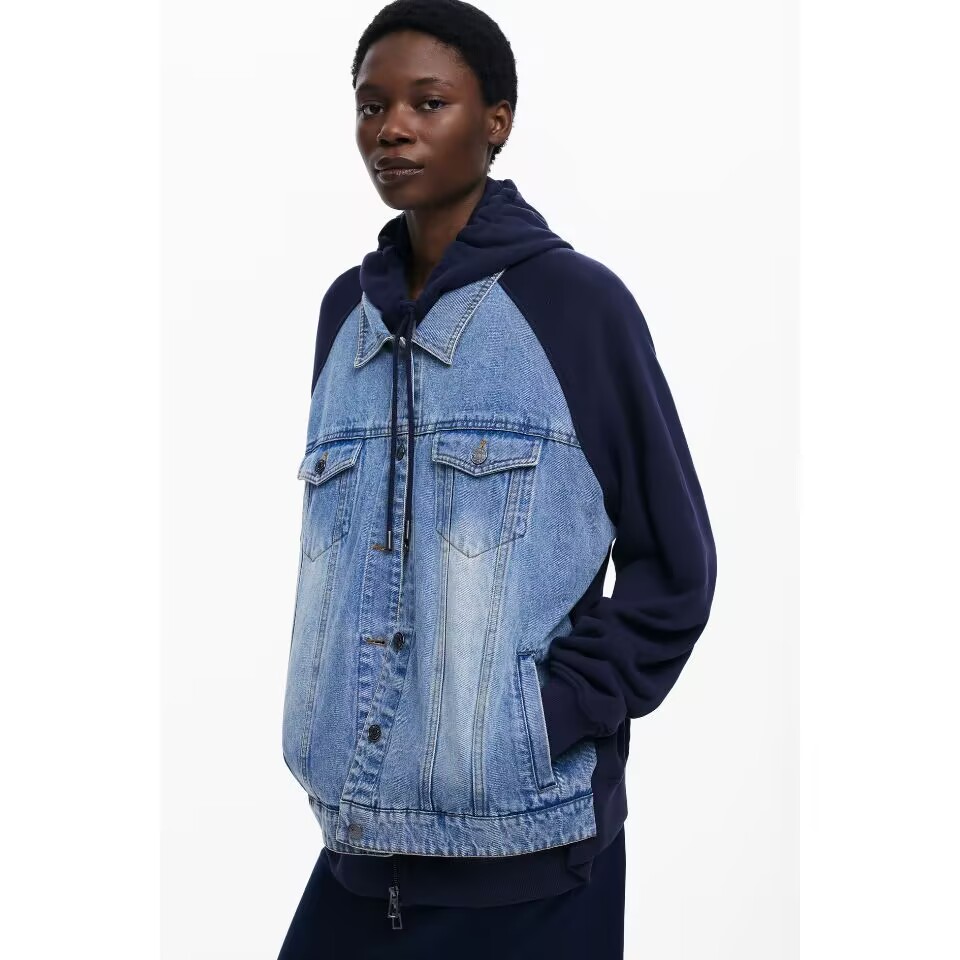 Foreign trade Spain new embroi - Embroidery Jacket Jeans 评论和价格