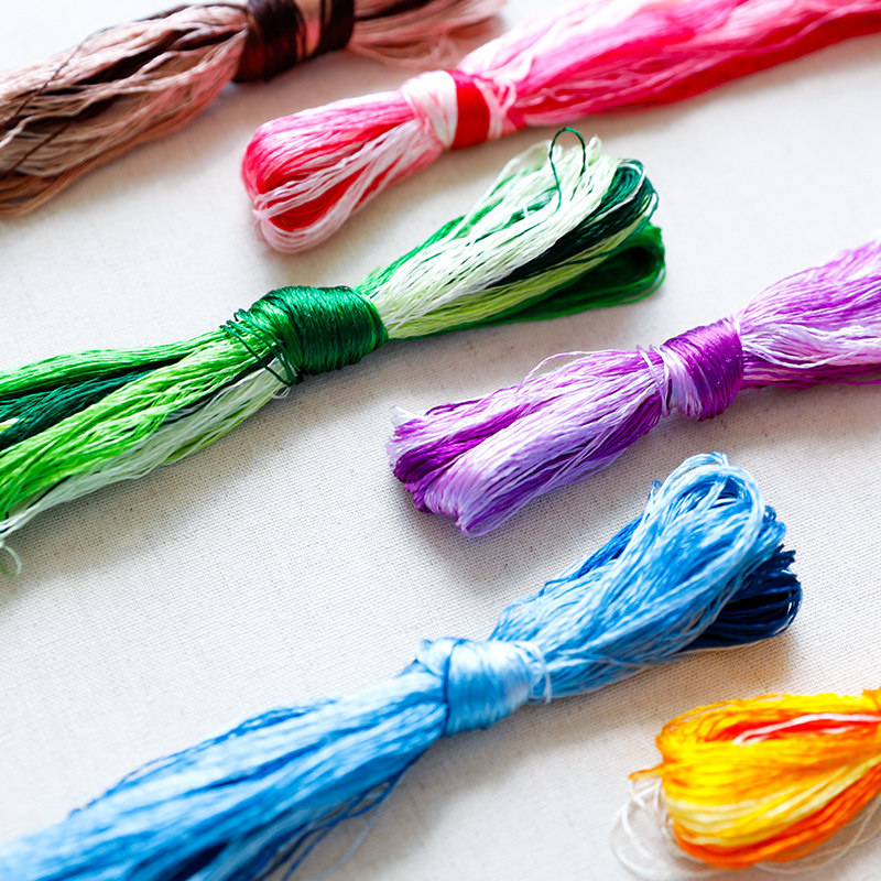 20m Suzhou Embroidery Silk Thr - Embroidery Handicraft 评论和价格
