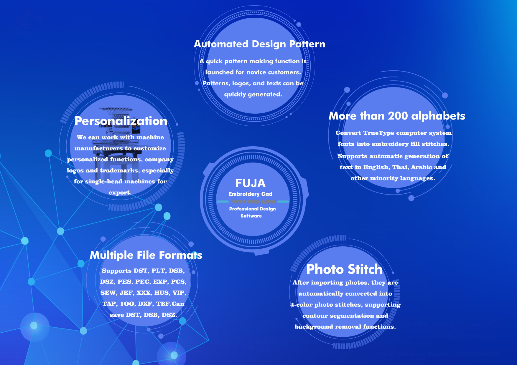 FUJA Embroidery Pattern Design - Embroidery Design Software 评论和价格