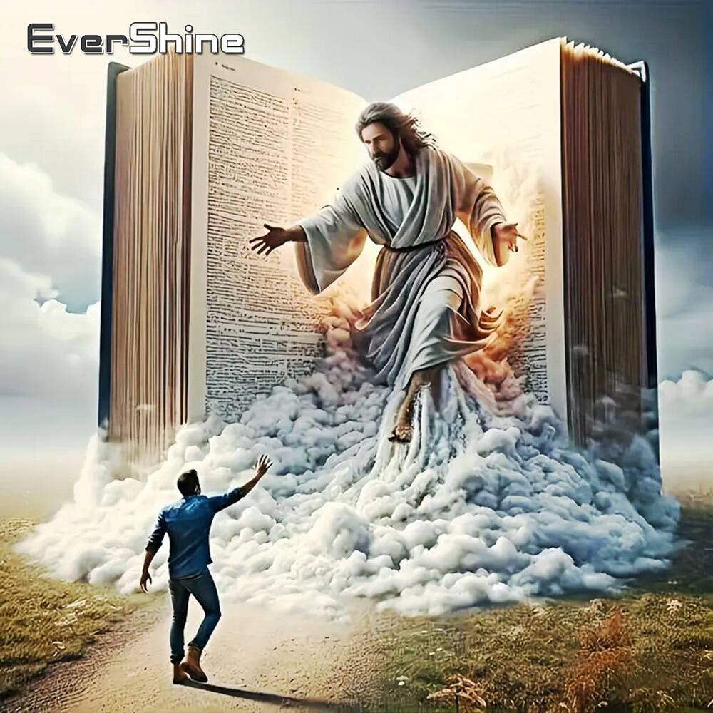 Evershine Full Square Diamond  - Embroidery Jesus 评论和价格