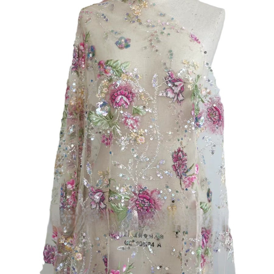1M 120Cm Wide Luxury Beaded La - Embroidery Beads 评论和价格