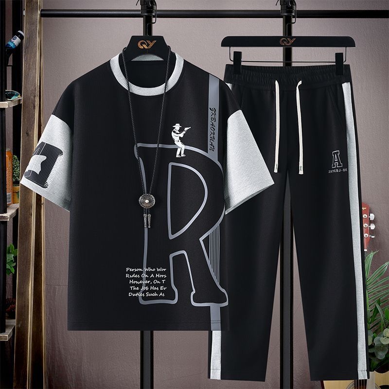 Summer Fashion Trendy Printed  - Embroidery Set 评论和价格