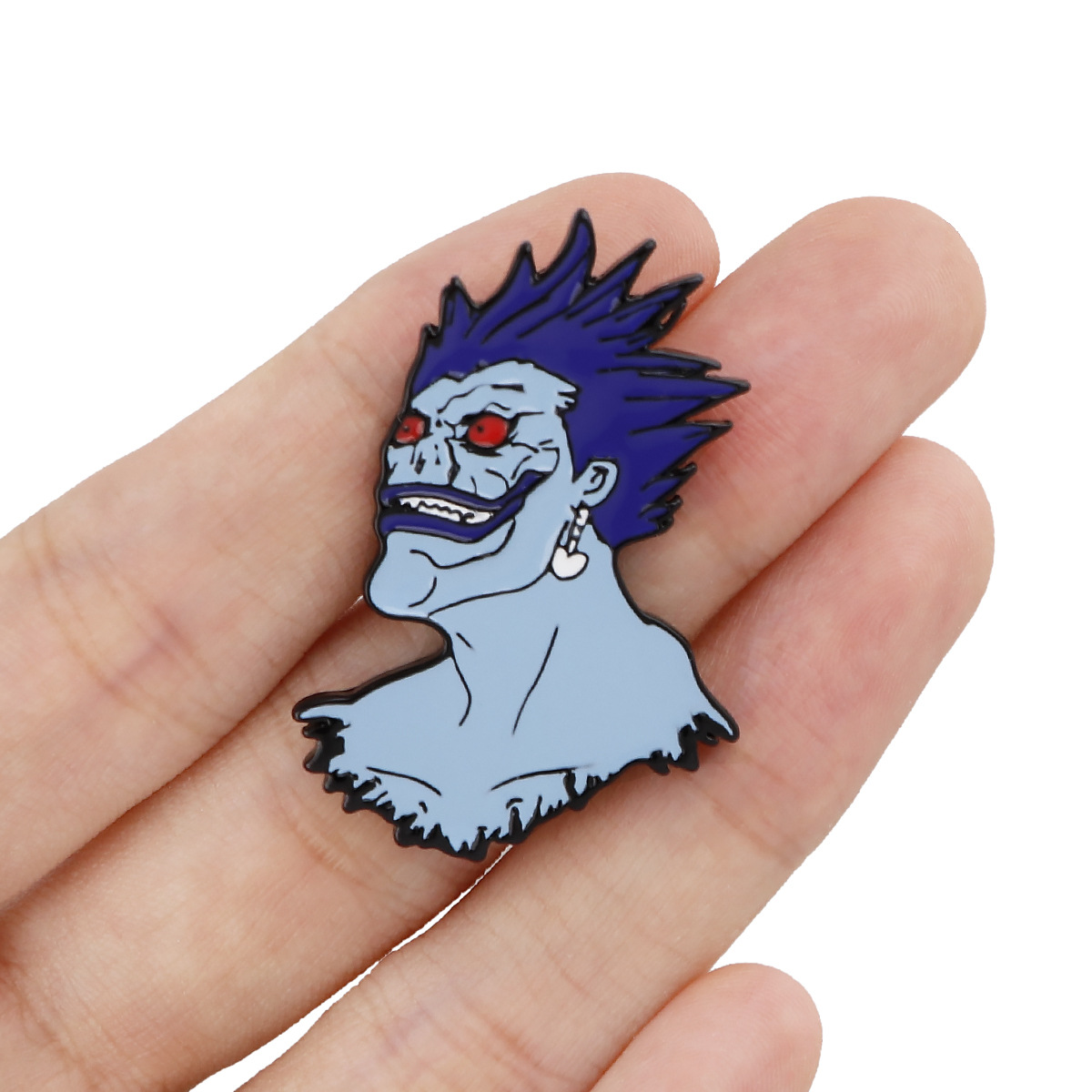 Metal Brooch Pin Death Note Ba - Embroidery Garment 评论和价格